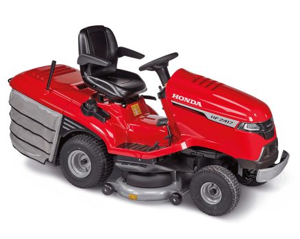Honda HF2417 H benzines fűnyíró traktor, 102 cm vágószélesség, GCV530 V-Twin motor, hidrosztatikus hajtás, 300 l fűgyűjtő
