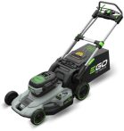 EGO LM2130E-SP akkumulátoros önjáró fűnyíró, 56 V, 52 cm vágószélesség, 70 l fűgyűjtő, Select Cut, akku és töltő nélkül EGO LM2130E-SP akkumulátoros önjáró fűnyíró, 56 V, 52 cm vágószélesség, 70 l fűgyűjtő, Select Cut, akku és töltő nélkül