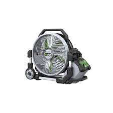 EGO FN1800E KIT akkumulátoros párásító ventilátor, 56 V, 45 cm, 5 sebesség + Turbo, 5,0 Ah akkuval és töltővel