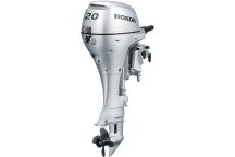   Honda BF 20 LH U csónakmotor, 20 LE, 350 cm³ négyütemű benzinmotor, hosszú csizmás, kézi indítás, külső üzemanyagtartály