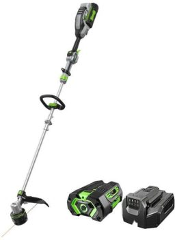 EGO ST1613E-T KIT akkumulátoros szegélynyíró, 56 V, 40 cm, Powerload és Line IQ, 4,0 Ah akkuval és töltővel