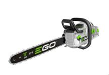   EGO CS2005E KIT akkumulátoros láncfűrész, 56 V, 50 cm láncvezető, 25 m/s láncsebesség, 6,0 Ah akkuval és gyorstöltővel