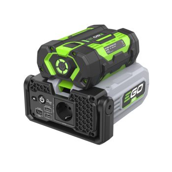 EGO PAD5001E KIT Nexus Escape akkumulátoros inverter, 56 V, 400 W, 800 W csúcsteljesítmény, 2,5 Ah akkuval, töltő nélkül EGO PAD5001E KIT Nexus Escape akkumulátoros inverter, 56 V, 400 W, 800 W csúcsteljesítmény, 2,5 Ah akkuval, töltő nélkül