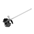   EGO CTA9500 Multi-Tool kultivátor talajművelő adapter, 21/24 cm állítható munkaszélesség, 4 kapataggal