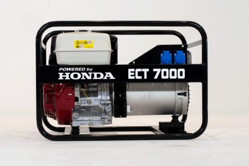 Honda ECT7000 PBH benzines áramfejlesztő, 7000 VA, 230/400 V, 1 és 3 fázis, GX390 motor