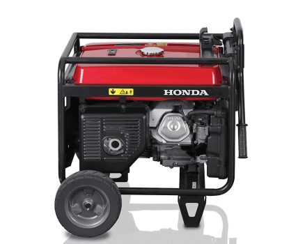 Honda EM5500 i-AVR S önindítós benzines áramfejlesztő, 5500 W, 230 V, GX390 motor, elektromos indítás