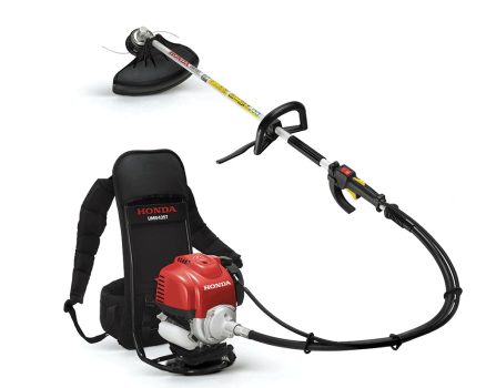 Honda UMR435 benzines háti fűkasza, 35 cm³, 1,3 LE, GX35 négyütemű motor, damilfej és vágótárcsa Honda UMR435 benzines háti fűkasza, 35 cm³, 1,3 LE, GX35 négyütemű motor, damilfej és vágótárcsa