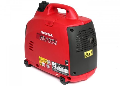 Honda EU10i inverteres áramfejlesztő, 1000 W, 230 V, GXH50 négyütemű benzinmotor, hordozható kivitel