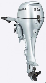 Honda BF 15 SH U csónakmotor, 15 LE, 350 cm³ négyütemű benzinmotor, rövid csizmás, kézi indítás, külső üzemanyagtartály Honda BF 15 SH U csónakmotor, 15 LE, 350 cm³ négyütemű benzinmotor, rövid csizmás, kézi indítás, külső üzemanyagtartály