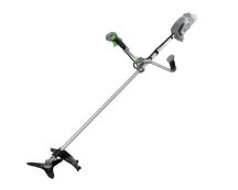   EGO BC3800E akkumulátoros fűkasza, 56 V, 38 cm, 2,4 mm damil, háromágú vágókés, kerékpármarkolat, akku és töltő nélkül