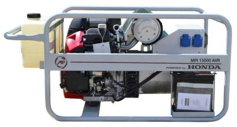 MP Motor MPI 15000 AVR PBH benzines áramfejlesztő, 15 000 W, 230/400 V, 1 és 3 fázis, Honda GX690 motor, AVR MP Motor MPI 15000 AVR PBH benzines áramfejlesztő, 15 000 W, 230/400 V, 1 és 3 fázis, Honda GX690 motor, AVR