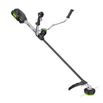 EGO BCX4500 akkumulátoros fűkasza, 56 V, 45 cm, 2,7 mm damil, Rapid Reload, szénszálas szár, kerékpármarkolat, akku és töltő nélkül