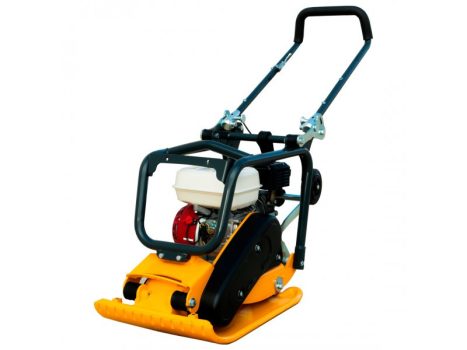 Honda HTI 18L benzines lapvibrátor, 18 kN centrifugális erő, 450 × 550 mm lapméret, GX160 motor, 5,5 LE, 105 kg