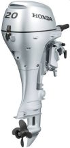   Honda BF 20 SH SU önindítós csónakmotor, 20 LE, 350 cm³ négyütemű benzinmotor, rövid csizmás, elektromos és kézi ind