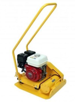 Honda HTI 24L Motoros lapvibrátor GX160 4 ütemű motorral 22 kN centrifugális erővel 450 × 550 mm lapmérettel