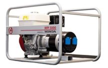   MP Motor MPI 5000 AVR PBH benzines áramfejlesztő, 5000 W, 230 V, egyfázisú, Honda motor, AVR feszültségszabályozás