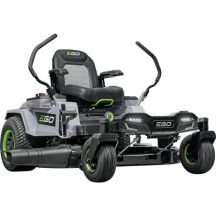   EGO ZT4201E-L Z6 Zero-Turn akkumulátoros fűnyíró traktor, 56 V, 107 cm, CHV1600E töltővel, AMP4200 mulcsozóval, akku nélkül