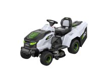   EGO TR3801E-B KIT akkumulátoros fűnyíró traktor, 56 V, 98 cm, 300 l fűgyűjtő, CHV1600E 1600 W töltővel, akku nélkül