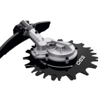   EGO RTX2300 Rotocut kétkéses vágófej fűkaszához, 23 cm, ellenforgó acélpengék, STX3800 és BCX3800 kompatibilis