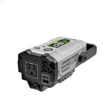   EGO PAD1800E Nexus Escape akkumulátoros inverter, 56 V, 180 W, 230 V aljzat, USB-C PD 100 W, USB-A, akku nélkül