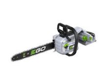   EGO CS1810E akkumulátoros láncfűrész, 56 V, 45 cm láncvezető, 22 m/s láncsebesség, 2,5 kW, akku és töltő nélkül