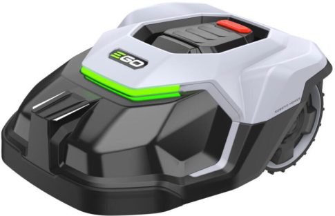 EGO RM2000E robotfűnyíró, 2000 m², 24 cm vágásszélesség, GPS navigáció, 4G és Bluetooth, 7,5 Ah akkumulátor